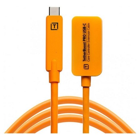 Кабель-удлинитель Tether Tools TetherPro USB-C to USB-С Adapter 4.6m Orange [TBPRO3-ORG] фото