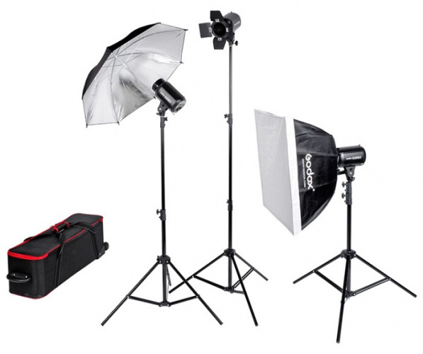 Комплект студийного оборудования Godox E250-D фото