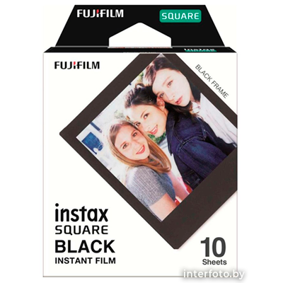 Пленка Fujifilm Instax Square Black Frame (10 шт.) фото