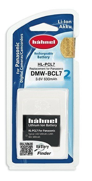 Аккумулятор Hahnel HL-PCL7 for Panasonic DMW-BCL7 630mAh фото