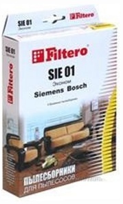 Мешок-пылесборник Filtero SIE 01(4) ЭКОНОМ для пылесосов Bosch, Siemens, Conti, Karcher, Shivaki, Ufesa фото