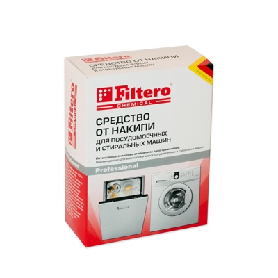 Filtero Средство от накипи для стиральных и посудомоечных машин, 200 гр., арт. 601 фото