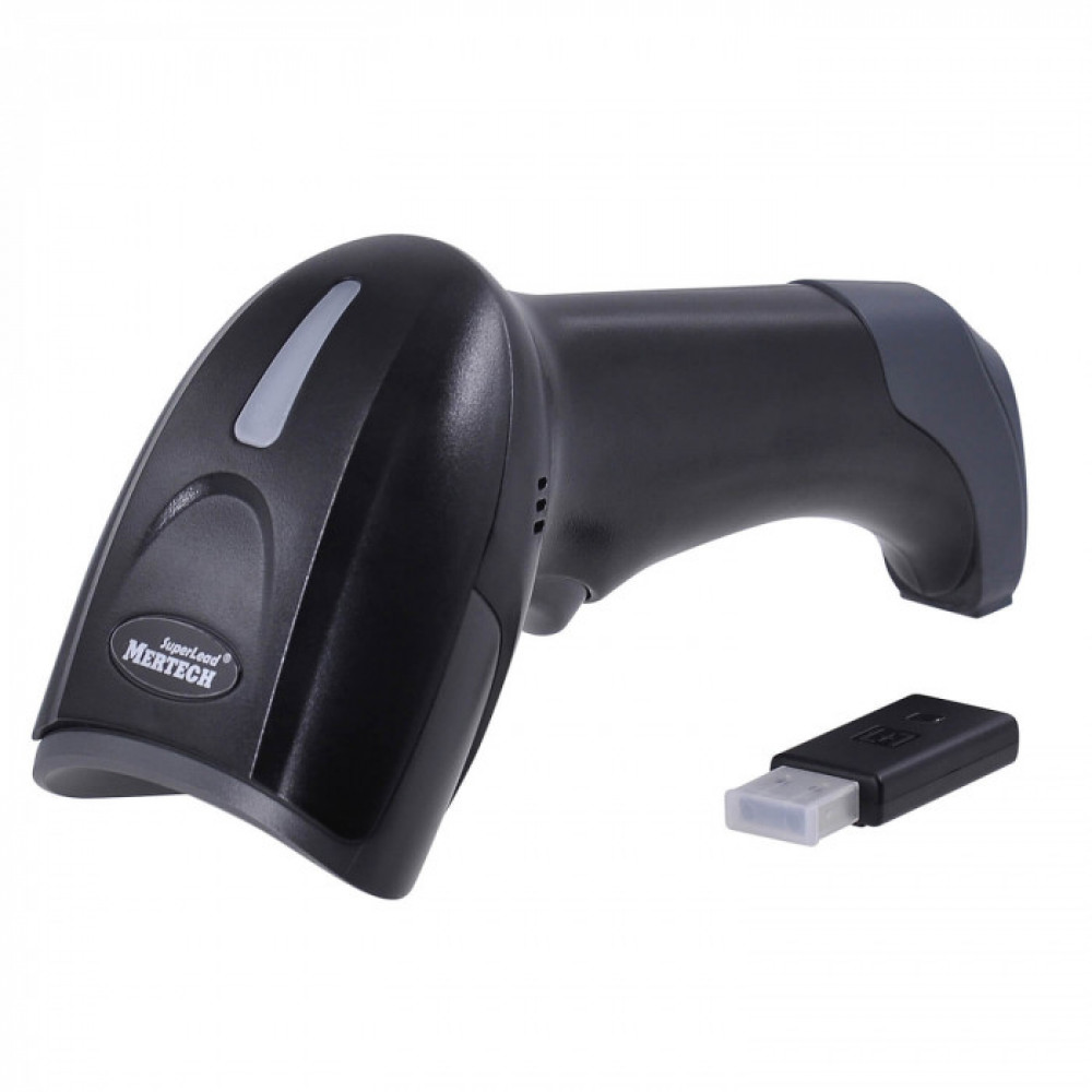 Сканер штрихкода MERTECH CL-2310 BLE Dongle P2D USB; Bluetooth,цвет - черный - black фото