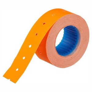 Этикет-Лента 21x12(1000шт),цвет - оранжевый - orange фото