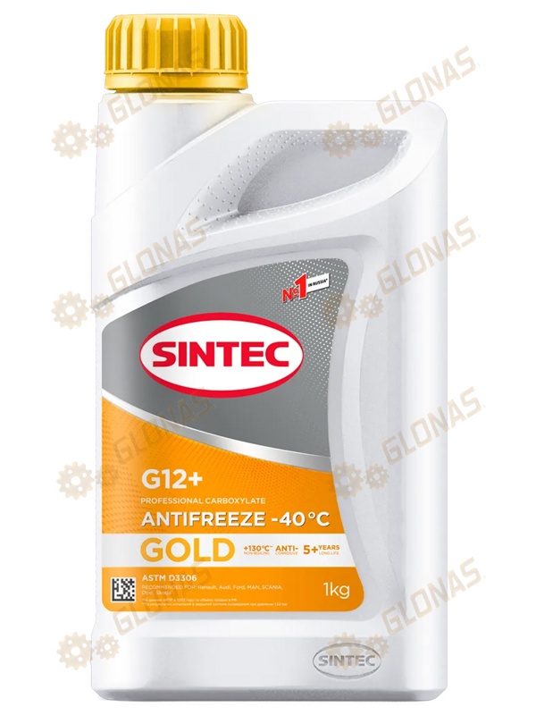 Sintec Antifreeeze Gold G12+ 1кг фото