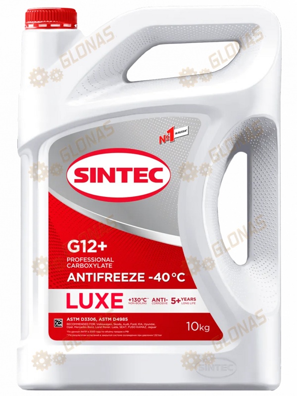 Sintec Antifreeeze Luxe G12+ 10кг фото