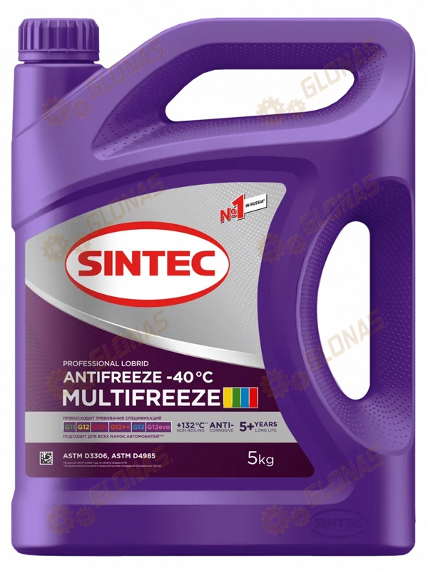 Sintec Antifreeeze Multifreeze 5кг фото