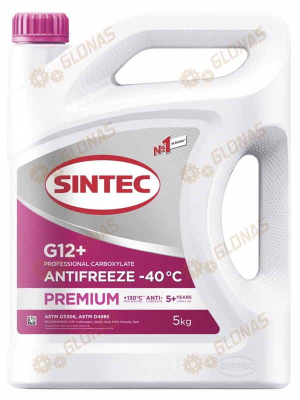 Sintec Antifreeeze Premium G12+ 5кг фото