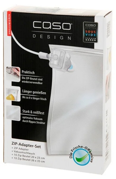Набор вакуумных пакетов Caso VC Zip Adapter Set фото
