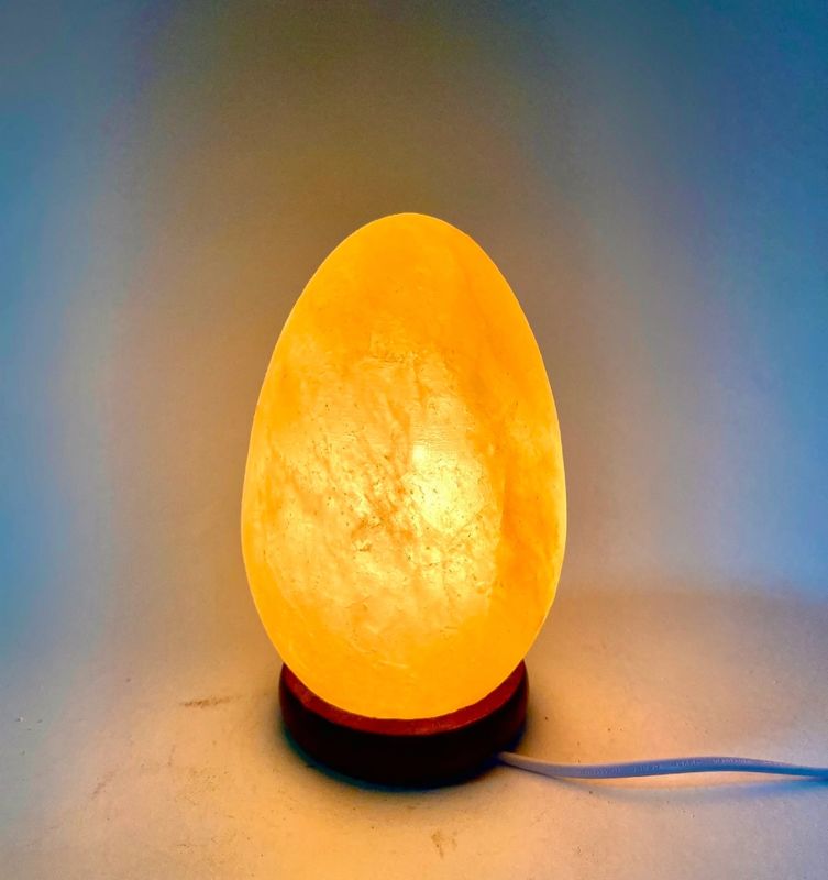 Солевая лампа Яйцо 3-4 кг. фото