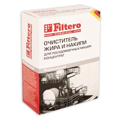 Filtero Очиститель жира и накипи для посудомоечных машин, 250 гр., арт.706 фото