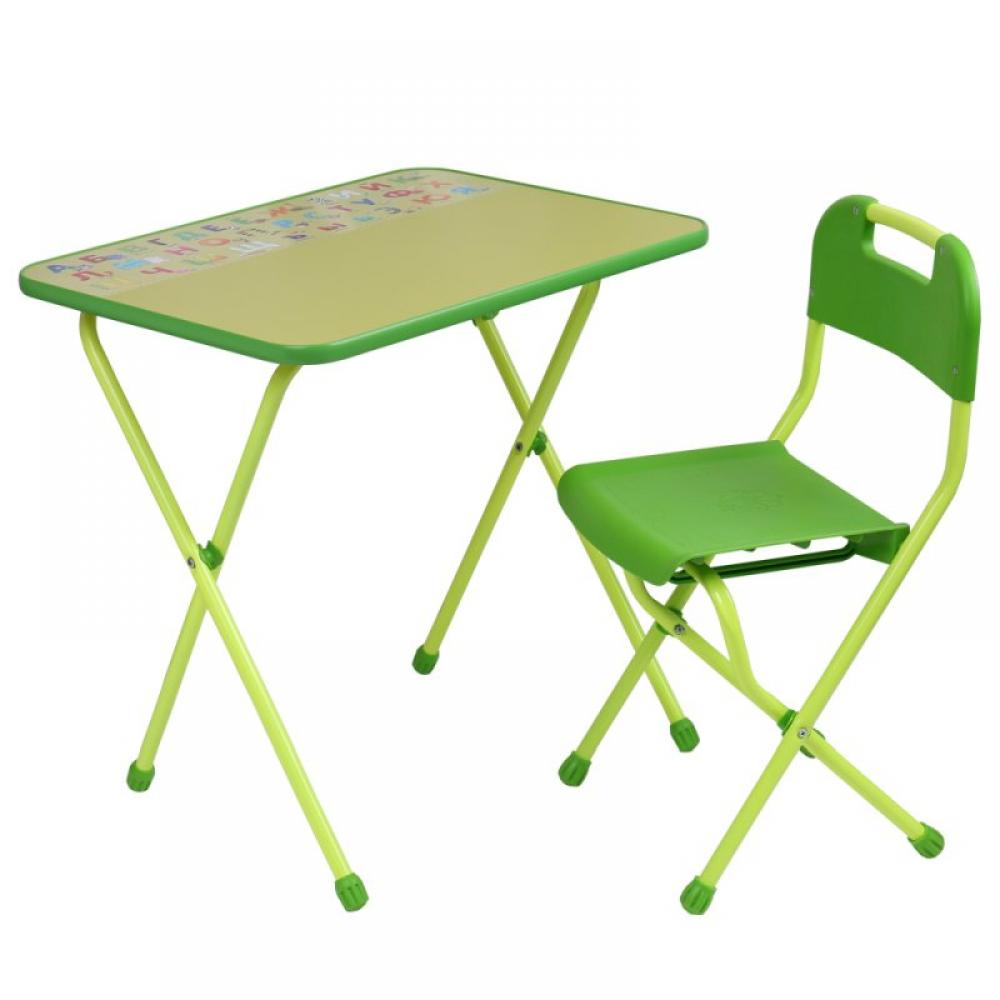 Комплект детской мебели складной НИКА КА2/С Алина (стол+стул) фото