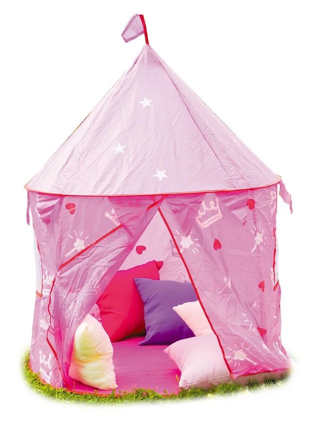 Детская игровая палатка Замок Принцессы ФЕЯ ПОРЯДКА CT-060 розовый 100х140см фото