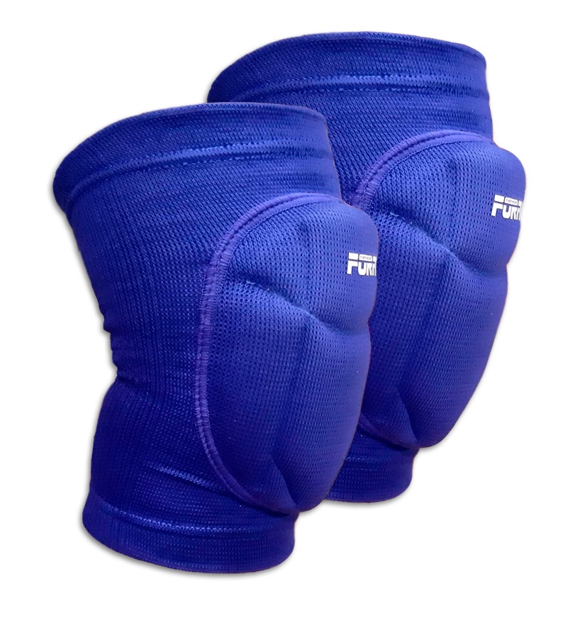 Наколенники волейбольные FORA 7103-BL синие (р-р S, M, L) фото