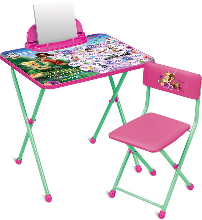  детской мебели складной НИКА Д2Ф1 Феи 1 Азбука (стол с пеналом .