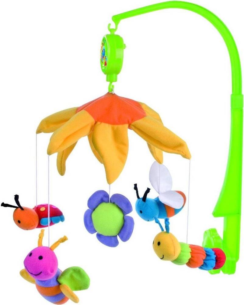 Музыкальная карусель с плюшевыми игрушками Canpol babies Яркие пчелки 2/348 фото