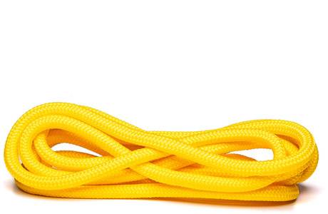 Скакалка гимнастическая Amely RGJ-401 (3м, желтый) фото